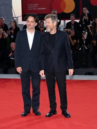 Venice, 82nd Venice International Film Festival 2025 - evening 5 - red carpet Filming Italy Venice Award Pictured: Willem Dafoe, Gaston Solnicki  Copyright: xAlbertoxTerenghi PoolxPhotoxEventsx06x xipa-agency.netx xPoolxPhotoxEventsx06x IPA_Agency_IPA63798760