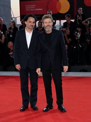 Venice, 82nd Venice International Film Festival 2025 - evening 5 - red carpet Filming Italy Venice Award Pictured: Willem Dafoe, Gaston Solnicki  Copyright: xAlbertoxTerenghi PoolxPhotoxEventsx06x xipa-agency.netx xPoolxPhotoxEventsx06x IPA_Agency_IPA63798793