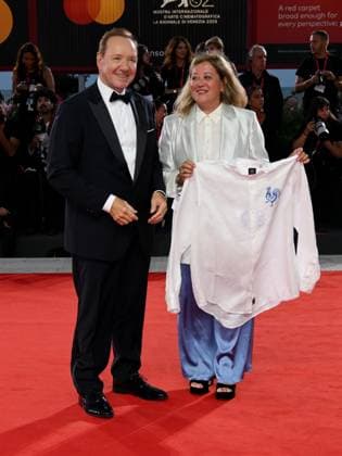 Venice, 82nd Venice International Film Festival 2025 - evening 5 - red carpet Filming Italy Venice Award Pictured: Kevin Spacey  Copyright: xAlbertoxTerenghi PoolxPhotoxEventsx06x xipa-agency.netx xPoolxPhotoxEventsx06x IPA_Agency_IPA63799039