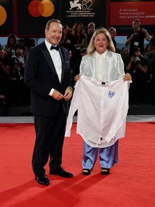 Venice, 82nd Venice International Film Festival 2025 - evening 5 - red carpet Filming Italy Venice Award Pictured: Kevin Spacey  Copyright: xAlbertoxTerenghi PoolxPhotoxEventsx06x xipa-agency.netx xPoolxPhotoxEventsx06x IPA_Agency_IPA63799045