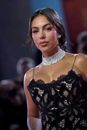 Georgina Rodriguez attends the Filming Italy Venice Award photocall during the 82nd Venice International Film Festival on Sunday, August 31, 2025 in Venice, Italy.  VEN20250831201 RoccoxSpaziani