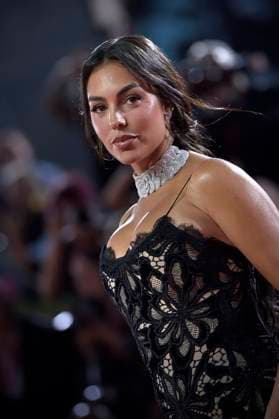 Georgina Rodriguez attends the Filming Italy Venice Award photocall during the 82nd Venice International Film Festival on Sunday, August 31, 2025 in Venice, Italy.  VEN20250831202 RoccoxSpaziani