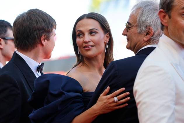 August 31, 2025, Venice, Italy: Alicia Vikander attends the premiere of The Wizard Of The Kremlin during the 82nd Venice International Film Festival at Palazzo del Cinema on the Lido in Venice, Italy, on 31 August 2025. Photo: Venice Italy - ZUMAm179 20250831_zep_m179_019 Copyright: xAlecxMichaelx