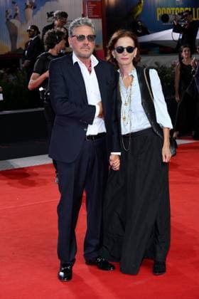Venice, 82nd Venice International Film Festival 2025 - Evening 5 - Red Carpet Filming Italy Venice Award Pictured: Sergio Castellitto, Margareth Mazzantini  Copyright: xAlbertoxTerenghi PoolxPhotoxEventsx06x xipa-agency.netx xPoolxPhotoxEventsx06x IPA_Agency_IPA63800967