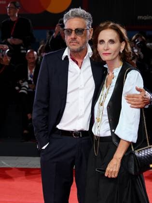 Venice, 82nd Venice International Film Festival 2025 - Evening 5 - Red Carpet Filming Italy Venice Award Pictured: Sergio Castellitto, Margareth Mazzantini  Copyright: xAlbertoxTerenghi PoolxPhotoxEventsx06x xipa-agency.netx xPoolxPhotoxEventsx06x IPA_Agency_IPA63801112