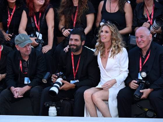 Venice, 82nd Venice International Film Festival 2025 - Evening 5 - Red Carpet for the film Father Mother Sister Brother Pictured: Emanuela Fanelli  Copyright: xAlbertoxTerenghi PoolxPhotoxEventsx06x xipa-agency.netx xPoolxPhotoxEventsx06x IPA_Agency_IPA63802049