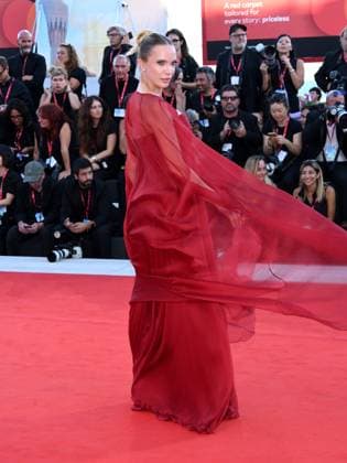 Venice, 82nd Venice International Film Festival 2025 - evening 5 - red carpet of the film Father Mother Sister Brother Pictured: Kate Alexeeva  Copyright: xAlbertoxTerenghi PoolxPhotoxEventsx06x xipa-agency.netx xPoolxPhotoxEventsx06x IPA_Agency_IPA63802673