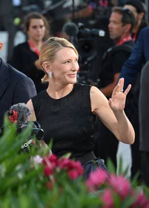 Father Mother Sister Brother red carpet in Venezia - 31 Aug 2025 Cate Balnchett attends the red carpet of film Father Mother Brother Sister at 82nd Venice Film Festival. Venezia Italy Copyright: xAntoninoxD Espositox xSOPAxImagesx ADES911