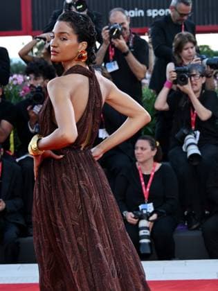 Venice, 82nd Venice International Film Festival 2025 - evening 5 - red carpet of the film Father Mother Sister Brother Pictured: Indya Moore  Copyright: xAlbertoxTerenghi PoolxPhotoxEventsx06x xipa-agency.netx xPoolxPhotoxEventsx06x IPA_Agency_IPA63803112