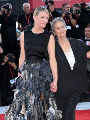 Venice, 82nd Venice International Film Festival 2025 - evening 5 - red carpet of the film Father Mother Sister Brother Pictured: Charlotte Rampling, Cate Blanchett  Copyright: xAlbertoxTerenghi PoolxPhotoxEventsx06x xipa-agency.netx xPoolxPhotoxEventsx06x IPA_Agency_IPA63803125
