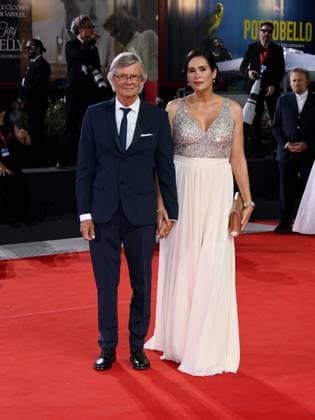 Venice, 82nd Venice International Film Festival 2025 - evening 5 - red carpet Filming Italy Venice Award Pictured: Bille August, Pernilla August  Copyright: xAlbertoxTerenghi PoolxPhotoxEventsx06x xipa-agency.netx xPoolxPhotoxEventsx06x IPA_Agency_IPA63803134