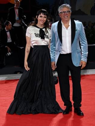 Venice, 82nd Venice International Film Festival 2025 - evening 5 - red carpet Filming Italy Venice Award Pictured: Susy Laude, Dino Abbrescia  Copyright: xAlbertoxTerenghi PoolxPhotoxEventsx06x xipa-agency.netx xPoolxPhotoxEventsx06x IPA_Agency_IPA63803144