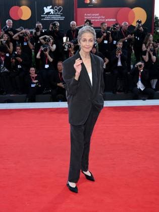 Venice, 82nd Venice International Film Festival 2025 - evening 5 - red carpet of the film Father Mother Sister Brother Pictured: Charlotte Rampling  Copyright: xAlbertoxTerenghi PoolxPhotoxEventsx06x xipa-agency.netx xPoolxPhotoxEventsx06x IPA_Agency_IPA63803148