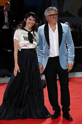 Venice, 82nd Venice International Film Festival 2025 - evening 5 - red carpet Filming Italy Venice Award Pictured: Susy Laude, Dino Abbrescia  Copyright: xAlbertoxTerenghi PoolxPhotoxEventsx06x xipa-agency.netx xPoolxPhotoxEventsx06x IPA_Agency_IPA63803159