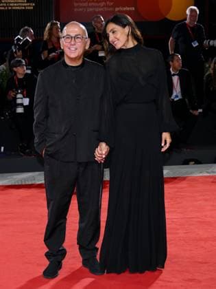 Venice, 82nd Venice International Film Festival 2025 - evening 5 - red carpet Filming Italy Venice Award Pictured: Ferzan Özpetek, Ambra Angiolini  Copyright: xAlbertoxTerenghi PoolxPhotoxEventsx06x xipa-agency.netx xPoolxPhotoxEventsx06x IPA_Agency_IPA63803179