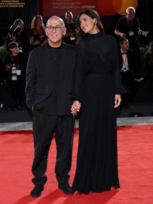 Venice, 82nd Venice International Film Festival 2025 - evening 5 - red carpet Filming Italy Venice Award Pictured: Ferzan Özpetek, Ambra Angiolini  Copyright: xAlbertoxTerenghi PoolxPhotoxEventsx06x xipa-agency.netx xPoolxPhotoxEventsx06x IPA_Agency_IPA63803180