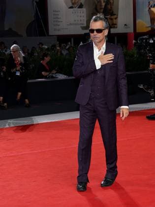 Venice, 82nd Venice International Film Festival 2025 - Evening 5 - Red Carpet Filming Italy Venice Award Pictured: Piero Pelù  Copyright: xAlbertoxTerenghi PoolxPhotoxEventsx06x xipa-agency.netx xPoolxPhotoxEventsx06x IPA_Agency_IPA63803257