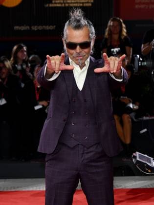 Venice, 82nd Venice International Film Festival 2025 - Evening 5 - Red Carpet Filming Italy Venice Award Pictured: Piero Pelù  Copyright: xAlbertoxTerenghi PoolxPhotoxEventsx06x xipa-agency.netx xPoolxPhotoxEventsx06x IPA_Agency_IPA63803317
