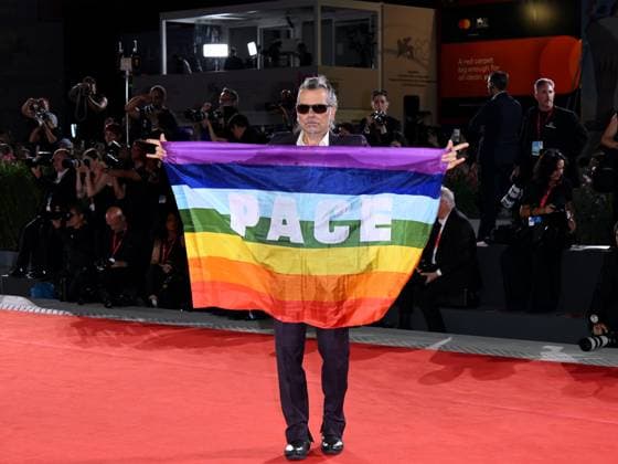 Venice, 82nd Venice International Film Festival 2025 - Evening 5 - Red Carpet Filming Italy Venice Award Pictured: Piero Pelù  Copyright: xAlbertoxTerenghi PoolxPhotoxEventsx06x xipa-agency.netx xPoolxPhotoxEventsx06x IPA_Agency_IPA63803363