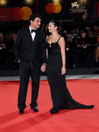 Venice, 82nd Venice International Film Festival 2025 - Evening 5 - Red Carpet Filming Italy Venice Award Pictured: Giacomo Giorgio, Maddalena Botta  Copyright: xAlbertoxTerenghi PoolxPhotoxEventsx06x xipa-agency.netx xPoolxPhotoxEventsx06x IPA_Agency_IPA63803529