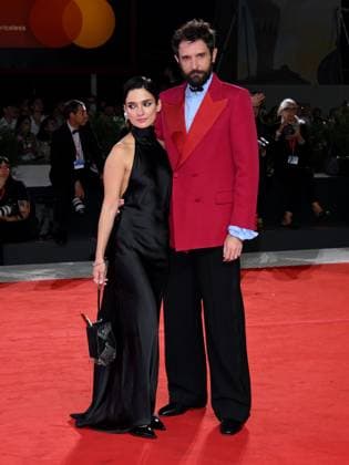 Venice, 82nd Venice International Film Festival 2025 - Evening 5 - Red Carpet Filming Italy Venice Award Pictured: Damiano D Innocenzo, Ilaria Caffio  Copyright: xAlbertoxTerenghi PoolxPhotoxEventsx06x xipa-agency.netx xPoolxPhotoxEventsx06x IPA_Agency_IPA63803622