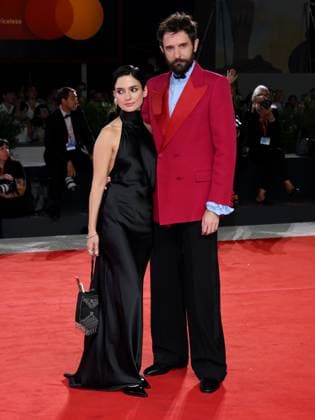 Venice, 82nd Venice International Film Festival 2025 - Evening 5 - Red Carpet Filming Italy Venice Award Pictured: Damiano D Innocenzo, Ilaria Caffio  Copyright: xAlbertoxTerenghi PoolxPhotoxEventsx06x xipa-agency.netx xPoolxPhotoxEventsx06x IPA_Agency_IPA63803635