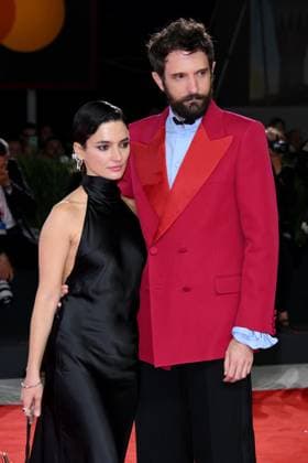 Venice, 82nd Venice International Film Festival 2025 - Evening 5 - Red Carpet Filming Italy Venice Award Pictured: Damiano D Innocenzo, Ilaria Caffio  Copyright: xAlbertoxTerenghi PoolxPhotoxEventsx06x xipa-agency.netx xPoolxPhotoxEventsx06x IPA_Agency_IPA63803641