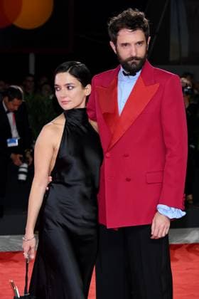 Venice, 82nd Venice International Film Festival 2025 - Evening 5 - Red Carpet Filming Italy Venice Award Pictured: Damiano D Innocenzo, Ilaria Caffio  Copyright: xAlbertoxTerenghi PoolxPhotoxEventsx06x xipa-agency.netx xPoolxPhotoxEventsx06x IPA_Agency_IPA63803643