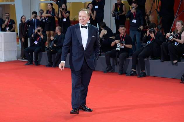 Filming Italy Venice Award red carpet in Venice Lido - 31 Aug 2025 Kevin Spacey attends the red carpet of Filming Italy Venice Award at 82nd Venice Film Festival at Palazzo del Cinema. Venice Lido Italy Copyright: xMarioxCartellix xSOPAxImagesx _DSC4750