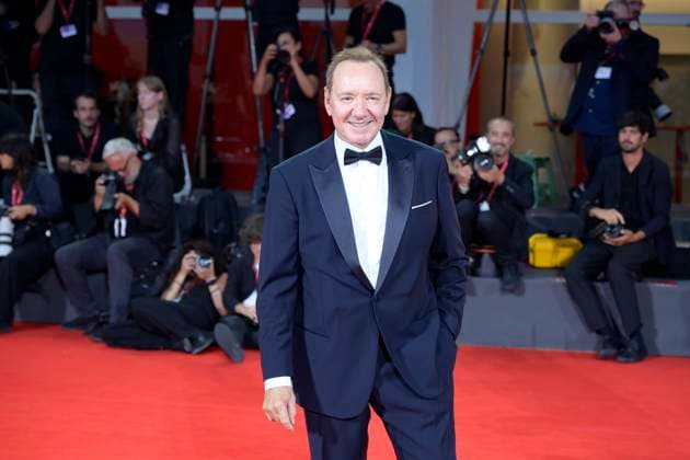 Filming Italy Venice Award red carpet in Venice Lido - 31 Aug 2025 Kevin Spacey attends the red carpet of Filming Italy Venice Award at 82nd Venice Film Festival at Palazzo del Cinema. Venice Lido Italy Copyright: xMarioxCartellix xSOPAxImagesx _DSC4769