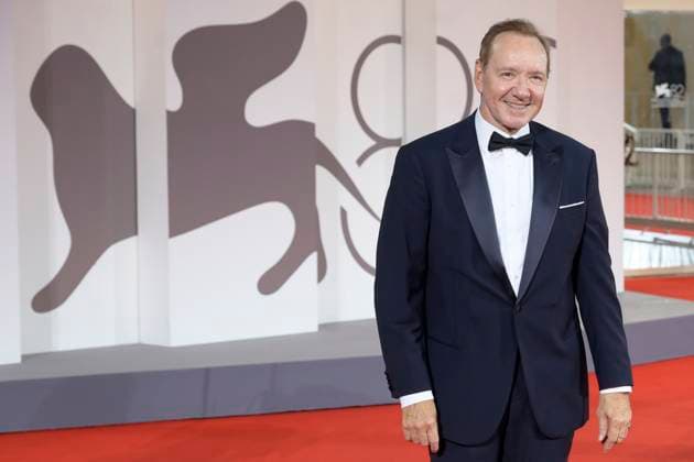 Filming Italy Venice Award red carpet in Venice Lido - 31 Aug 2025 Kevin Spacey attends the red carpet of Filming Italy Venice Award at 82nd Venice Film Festival at Palazzo del Cinema. Venice Lido Italy Copyright: xMarioxCartellix xSOPAxImagesx _DSC4779