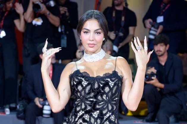 Filming Italy Venice Award red carpet in Venice Lido - 31 Aug 2025 Georgina Rodriguez attends the red carpet of Filming Italy Venice Award at 82nd Venice Film Festival at Palazzo del Cinema. Venice Lido Italy Copyright: xMarioxCartellix xSOPAxImagesx _DSC4885