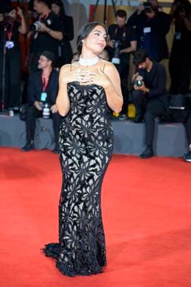 Filming Italy Venice Award red carpet in Venice Lido - 31 Aug 2025 Georgina Rodriguez attends the red carpet of Filming Italy Venice Award at 82nd Venice Film Festival at Palazzo del Cinema. Venice Lido Italy Copyright: xMarioxCartellix xSOPAxImagesx _DSC4894