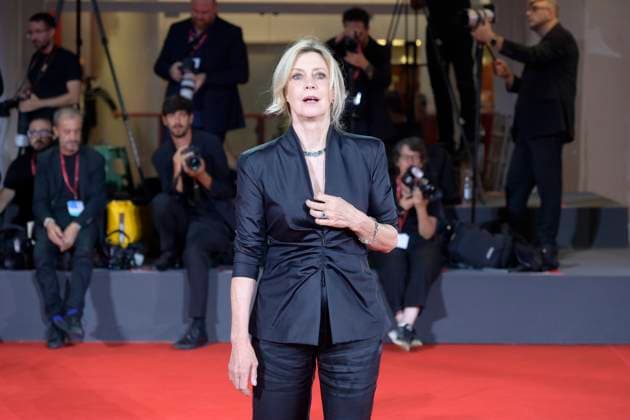 Filming Italy Venice Award red carpet in Venice Lido - 31 Aug 2025 Margherita Buy attends the red carpet of Filming Italy Venice Award at 82nd Venice Film Festival at Palazzo del Cinema. Venice Lido Italy Copyright: xMarioxCartellix xSOPAxImagesx _DSC4961