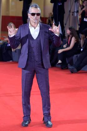 Filming Italy Venice Award red carpet in Venice Lido - 31 Aug 2025 Piero Pelù attends the red carpet of Filming Italy Venice Award at 82nd Venice Film Festival at Palazzo del Cinema. Venice Lido Italy Copyright: xMarioxCartellix xSOPAxImagesx _DSC4984