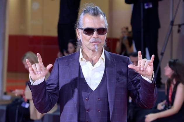 Filming Italy Venice Award red carpet in Venice Lido - 31 Aug 2025 Piero Pelù attends the red carpet of Filming Italy Venice Award at 82nd Venice Film Festival at Palazzo del Cinema. Venice Lido Italy Copyright: xMarioxCartellix xSOPAxImagesx _DSC4985