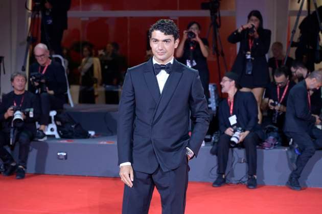 Filming Italy Venice Award red carpet in Venice Lido - 31 Aug 2025 GIacomo Giorgio attends the red carpet of Filming Italy Venice Award at 82nd Venice Film Festival at Palazzo del Cinema. Venice Lido Italy Copyright: xMarioxCartellix xSOPAxImagesx _DSC5004