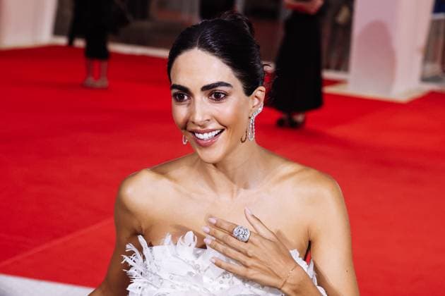 Red carpet for the Filming Italy Venice Award event during the 82nd Venice International Film Festival 2024 in Venice - 31 Aug 2025 Rocío Munoz Morales is seen at the red carpet for the Filming Italy Venice Award event during the 82nd Venice International Film Festival (Mostra Internazionale d Arte Cinematografica) at Palazzo del Cinema. Venice Italy Copyright: xAlessandroxBremecx xSOPAxImagesx 31082025-AlessandroBremecPhoto-2572