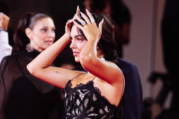 Red carpet for the Filming Italy Venice Award event during the 82nd Venice International Film Festival 2024 in Venice - 31 Aug 2025 Georgina Rodriguez is seen at the red carpet for the Filming Italy Venice Award event during the 82nd Venice International Film Festival (Mostra Internazionale d Arte Cinematografica) at Palazzo del Cinema. Venice Italy Copyright: xAlessandroxBremecx xSOPAxImagesx 31082025-AlessandroBremecPhoto-3361
