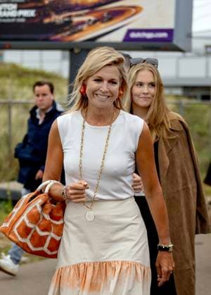 31-08-2025 Zandvoort Queen Maxima and Princess Amalia leaving the F1 Grand Prix of The Netherlands at Circuit Zandvoort. Â  Copyright: xPPEx