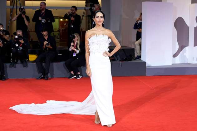 Rocio Munoz Morales at the Filming Italy Venice Award ceremony at the Biennale di Venezia 2025 82 Venice International Film Festival at the Palazzo del Cinema Venice, 31 08 2025 Foto:xA.xM.xTinghinox xFuturexImagex filming_5806