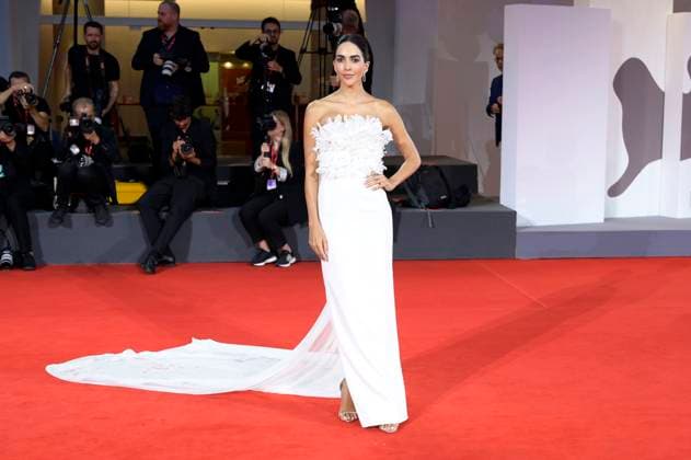 Rocio Munoz Morales at the Filming Italy Venice Award ceremony at the Biennale di Venezia 2025 82 Venice International Film Festival at the Palazzo del Cinema Venice, 31 08 2025 Foto:xA.xM.xTinghinox xFuturexImagex filming_5807