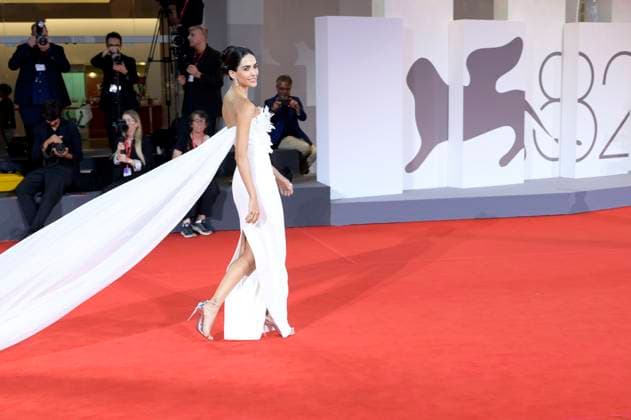 Rocio Munoz Morales at the Filming Italy Venice Award ceremony at the Biennale di Venezia 2025 82 Venice International Film Festival at the Palazzo del Cinema Venice, 31 08 2025 Foto:xA.xM.xTinghinox xFuturexImagex filming_5808