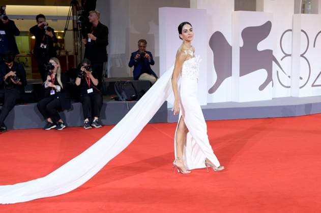 Rocio Munoz Morales at the Filming Italy Venice Award ceremony at the Biennale di Venezia 2025 82 Venice International Film Festival at the Palazzo del Cinema Venice, 31 08 2025 Foto:xA.xM.xTinghinox xFuturexImagex filming_5809