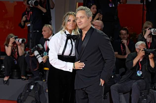 Francesca Barra with husband Claudio Santamaria at the Filming Italy Venice Award ceremony at the Biennale di Venezia 2025 82 Venice International Film Festival at the Palazzo del Cinema Venice, 31 08 2025 Foto:xA.xM.xTinghinox xFuturexImagex filming_5853