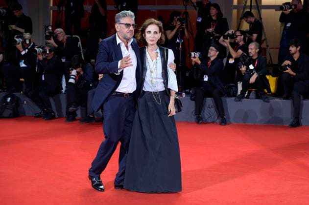 Sergio Castellitto with wife Margareth Mazzantini at the Filming Italy Venice Award ceremony at the Biennale di Venezia 2025 82 Venice International Film Festival at the Palazzo del Cinema Venice, 31 08 2025 Foto:xA.xM.xTinghinox xFuturexImagex filming_5856