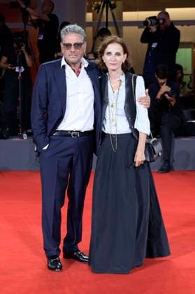 Sergio Castellitto with wife Margareth Mazzantini at the Filming Italy Venice Award ceremony at the Biennale di Venezia 2025 82 Venice International Film Festival at the Palazzo del Cinema Venice, 31 08 2025 Foto:xA.xM.xTinghinox xFuturexImagex filming_5857