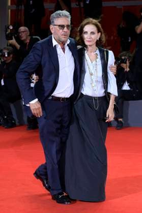 Sergio Castellitto with wife Margareth Mazzantini at the Filming Italy Venice Award ceremony at the Biennale di Venezia 2025 82 Venice International Film Festival at the Palazzo del Cinema Venice, 31 08 2025 Foto:xA.xM.xTinghinox xFuturexImagex filming_5859