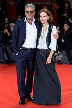 Sergio Castellitto with wife Margareth Mazzantini at the Filming Italy Venice Award ceremony at the Biennale di Venezia 2025 82 Venice International Film Festival at the Palazzo del Cinema Venice, 31 08 2025 Foto:xA.xM.xTinghinox xFuturexImagex filming_5860