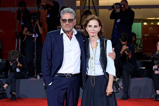 Sergio Castellitto with wife Margareth Mazzantini at the Filming Italy Venice Award ceremony at the Biennale di Venezia 2025 82 Venice International Film Festival at the Palazzo del Cinema Venice, 31 08 2025 Foto:xA.xM.xTinghinox xFuturexImagex filming_5863